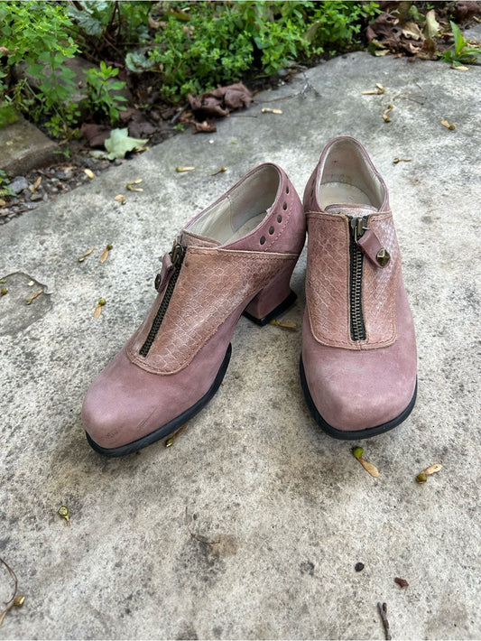 John Fluevog Thanks Cheers Pink, size 7