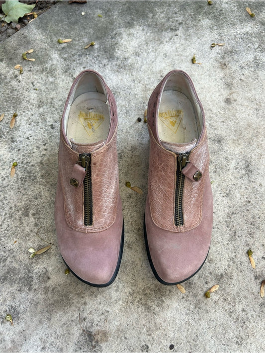 John Fluevog Thanks Cheers Pink, size 7