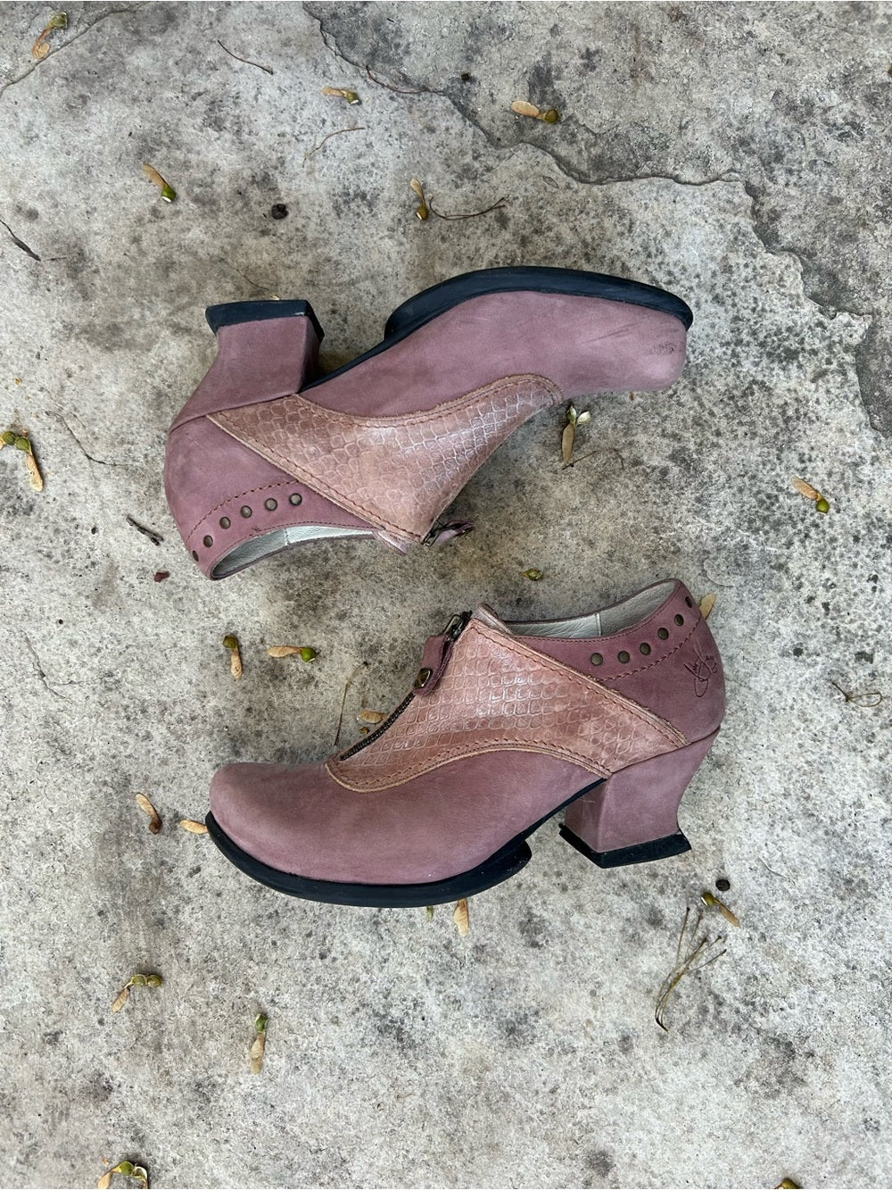 John Fluevog Thanks Cheers Pink, size 7