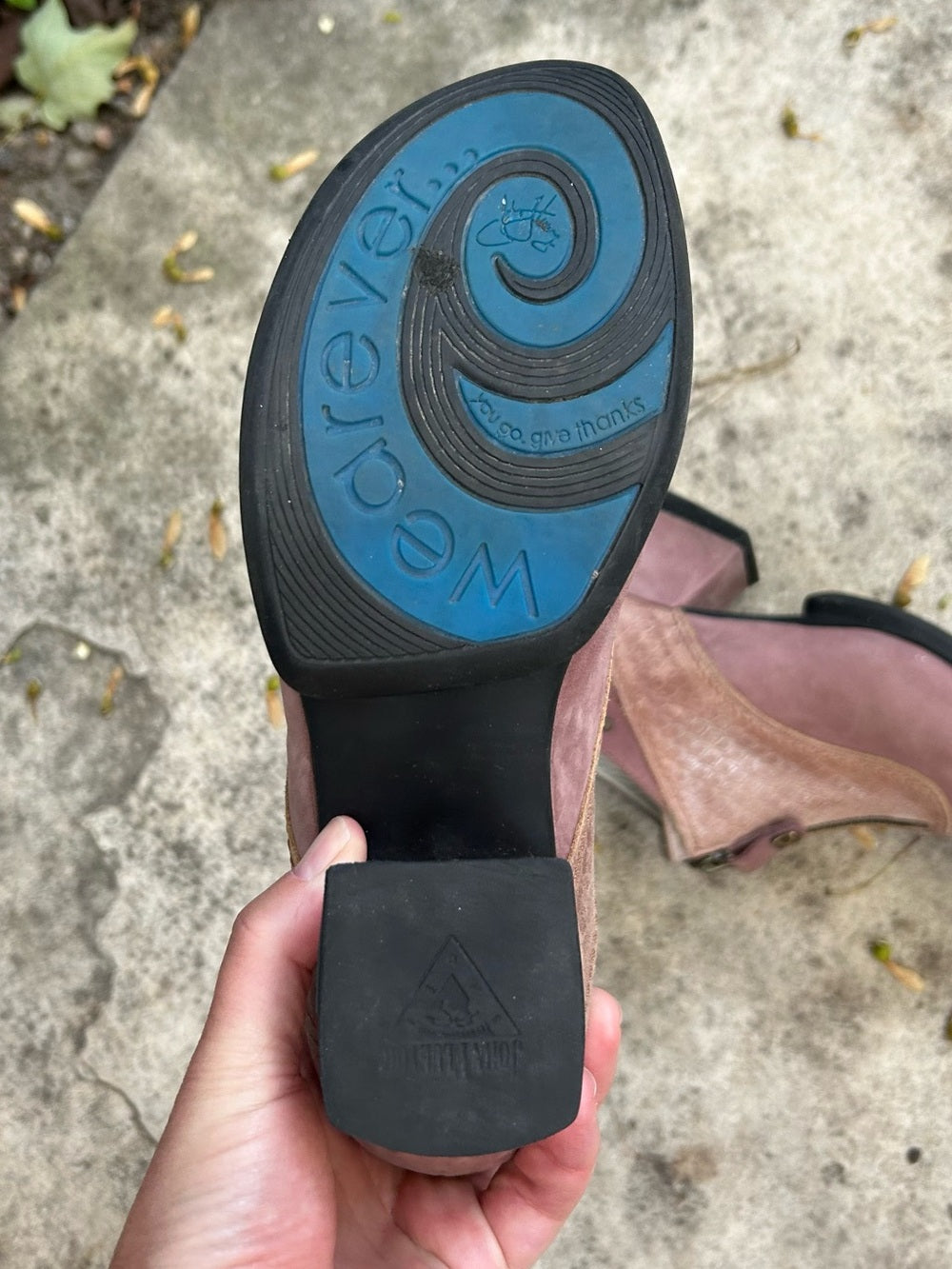 John Fluevog Thanks Cheers Pink, size 7