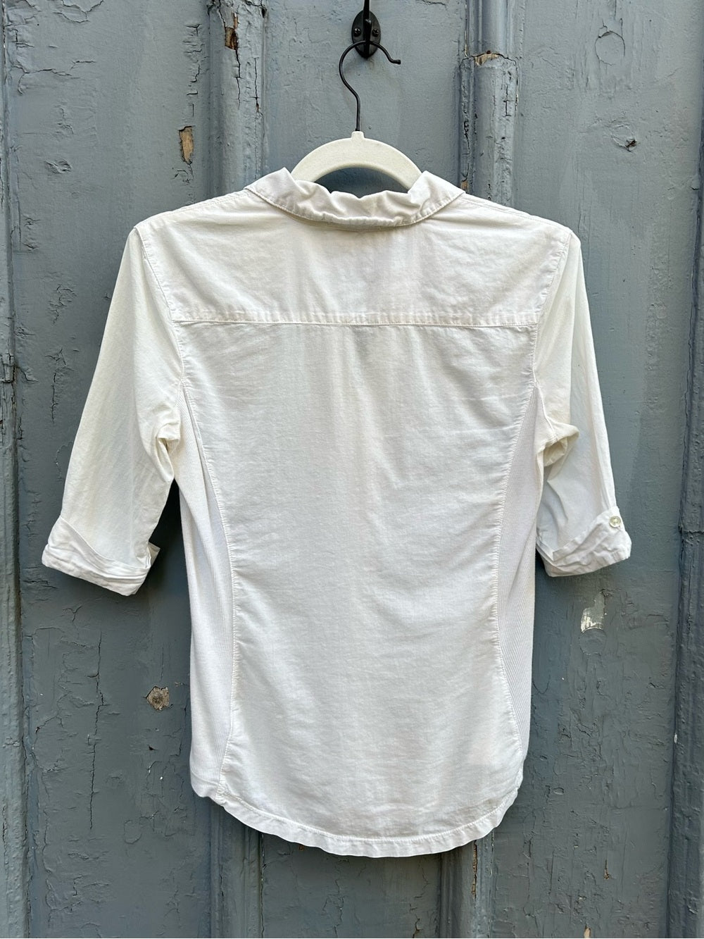 James Perse White Button down, size “2”