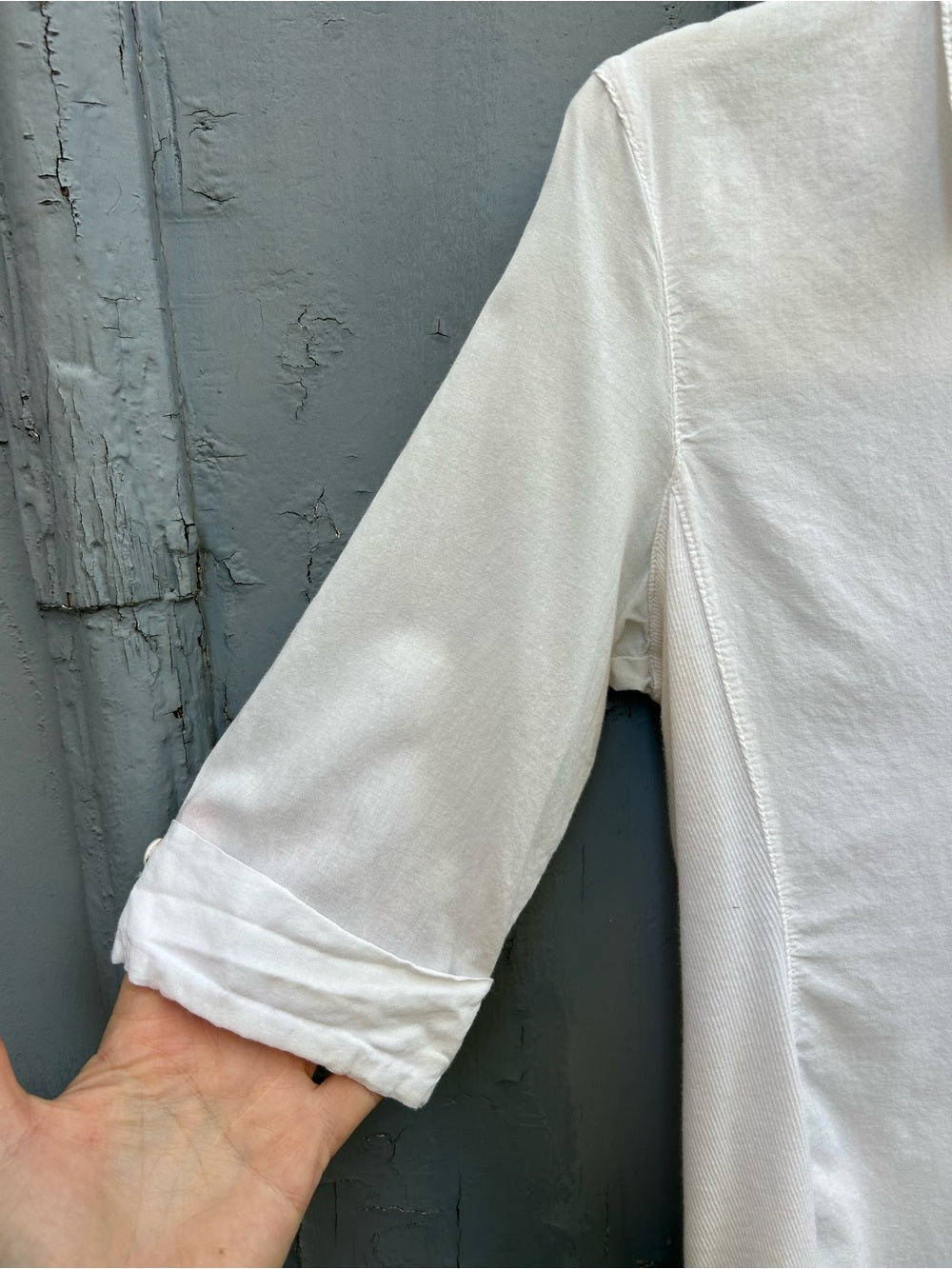 James Perse White Button down, size “2”