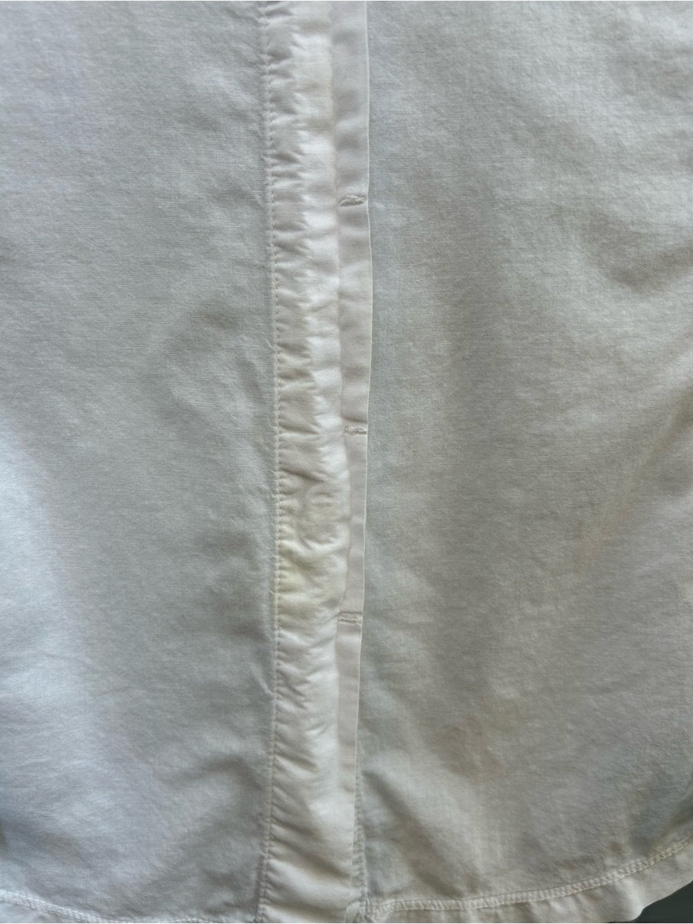 James Perse White Button down, size “2”
