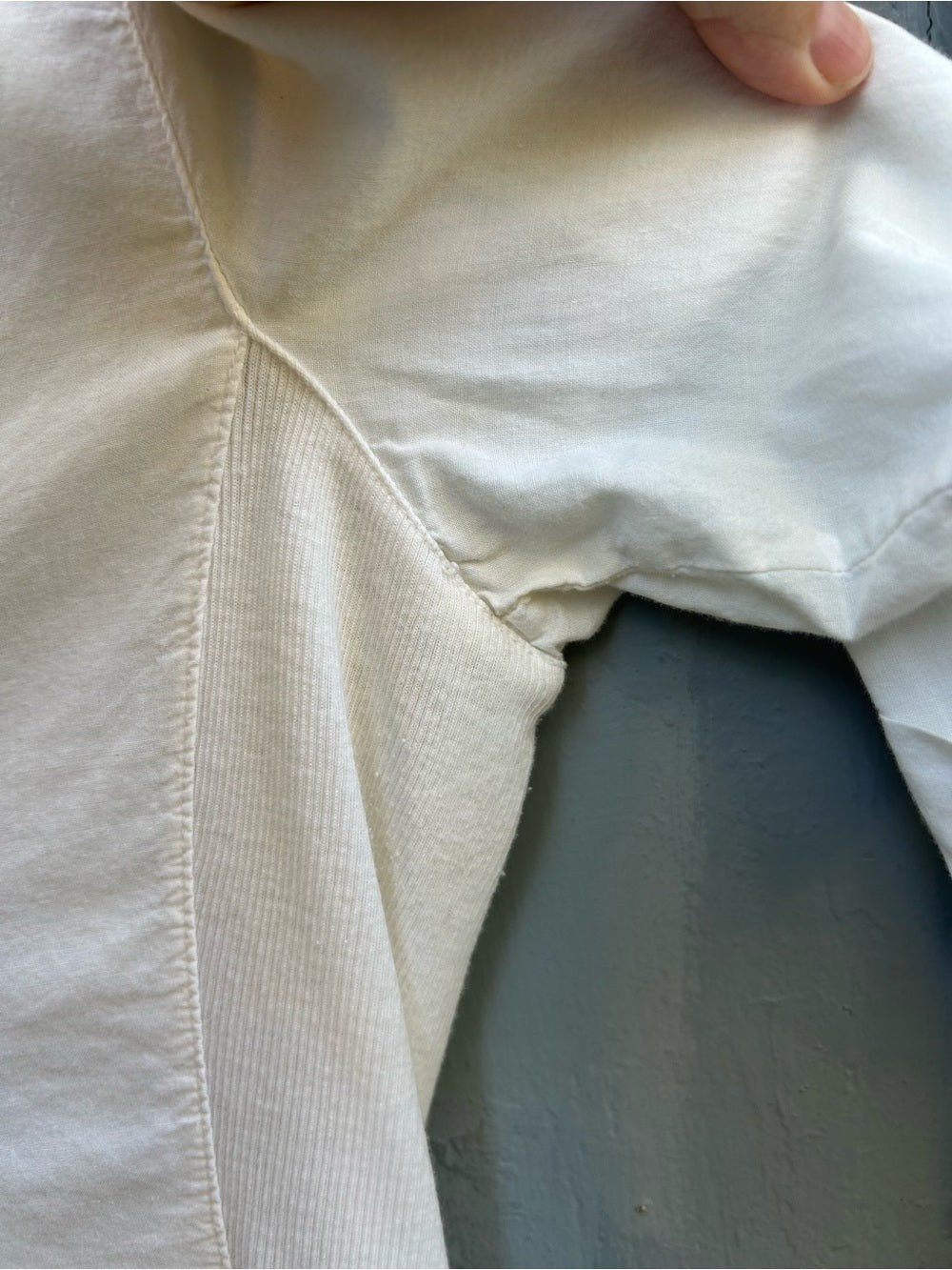 James Perse White Button down, size “2”