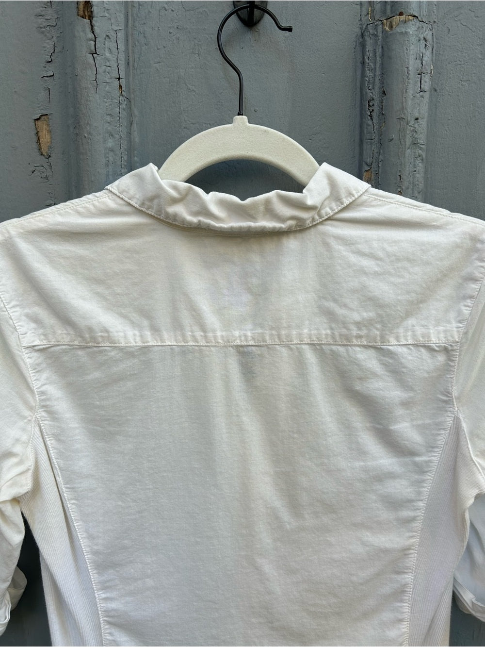 James Perse White Button down, size “2”