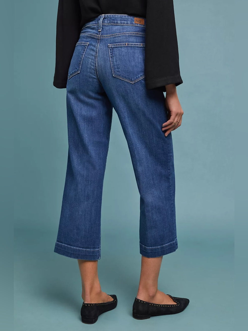Paige Nellie High Waist Culotte Jeans, size 27