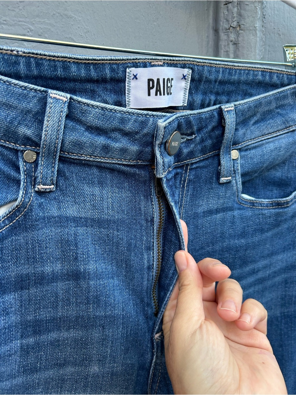 Paige Nellie High Waist Culotte Jeans, size 27