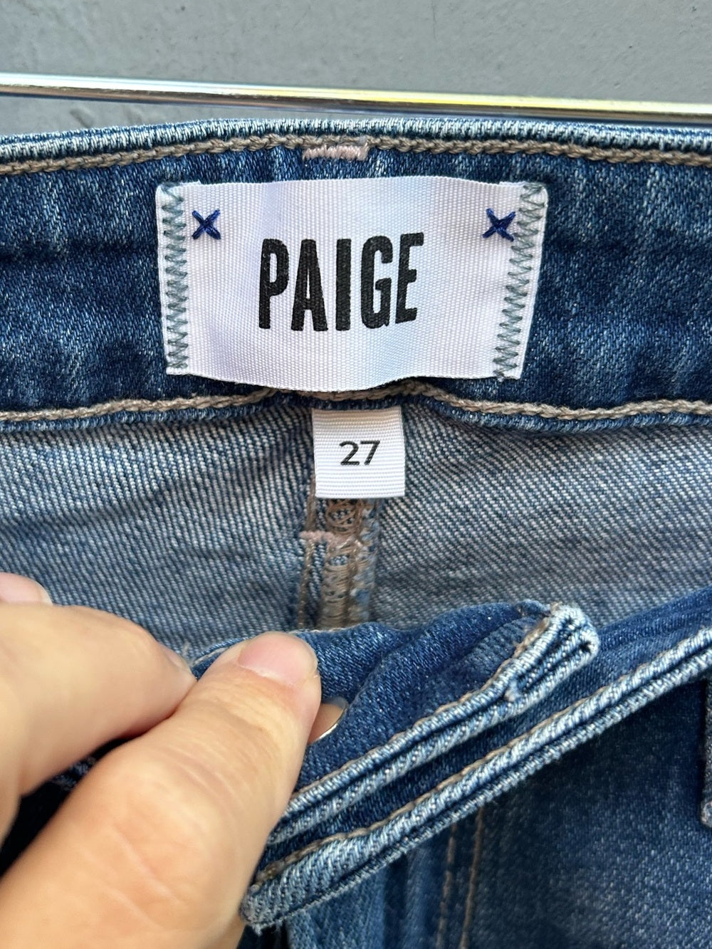 Paige Nellie High Waist Culotte Jeans, size 27