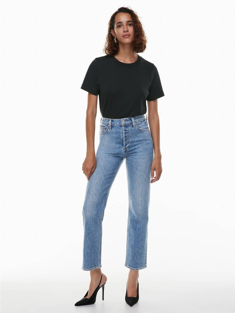 Denim Forum Arlo High Rise Straight, size 28