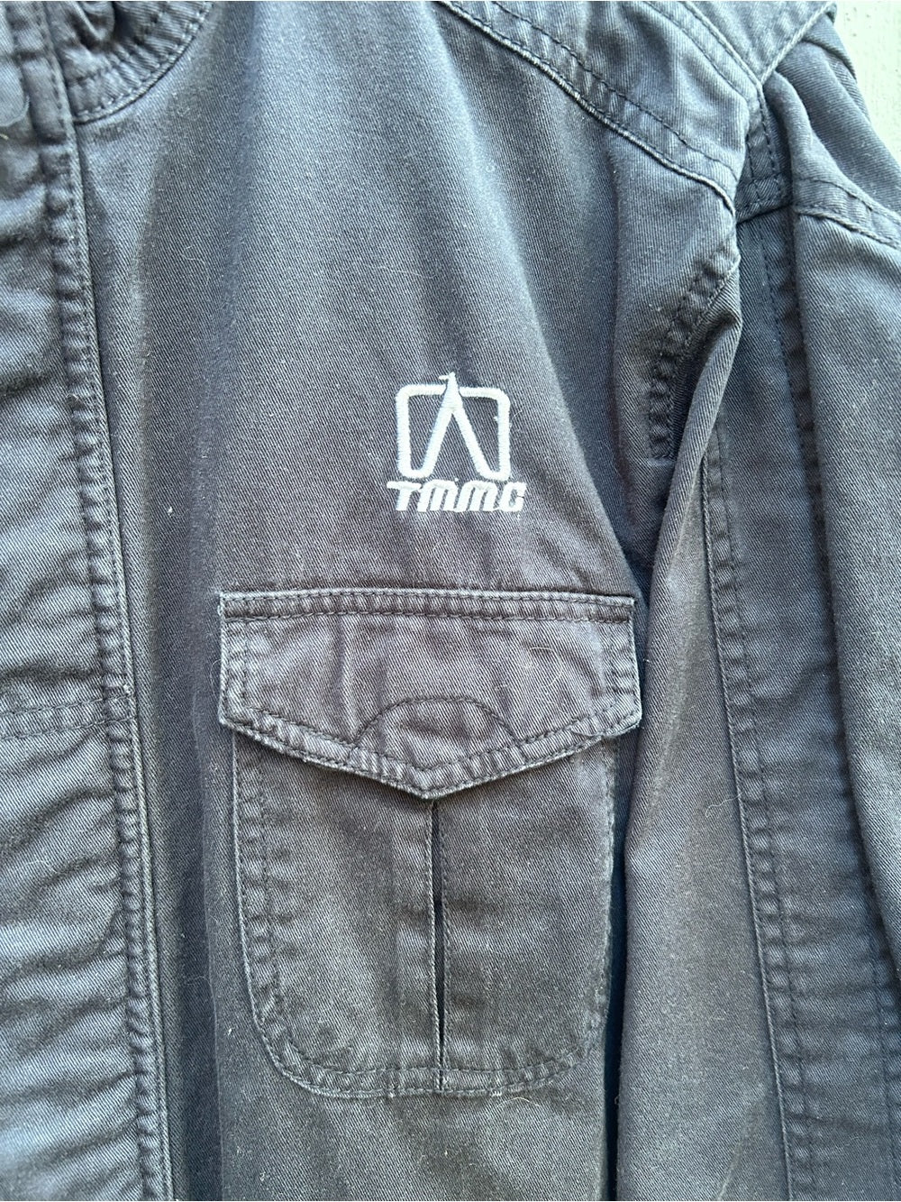 Toyota “Rick’s”Navy mechanic Jacket, Approx Size W Medium/M Small