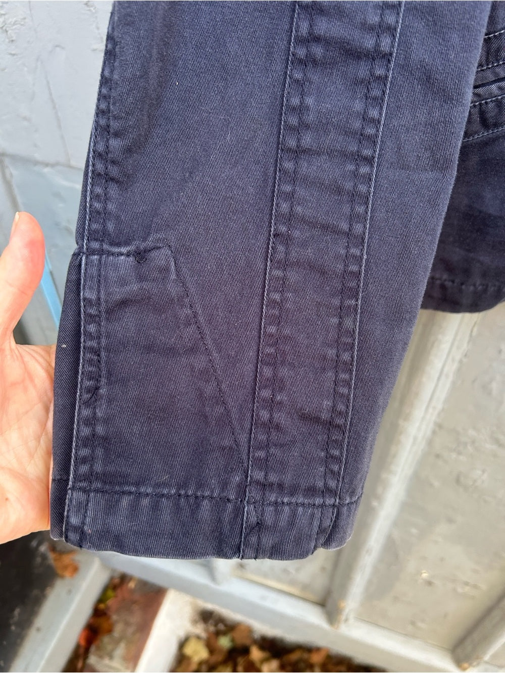 Toyota “Rick’s”Navy mechanic Jacket, Approx Size W Medium/M Small