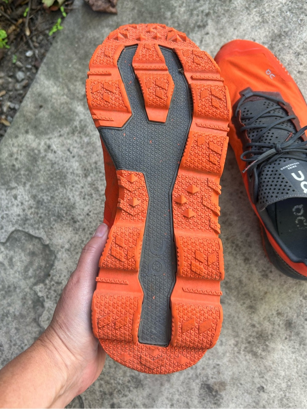 ON Cloudventure Peak Trail-Running Shoe, Men’s size 12.5