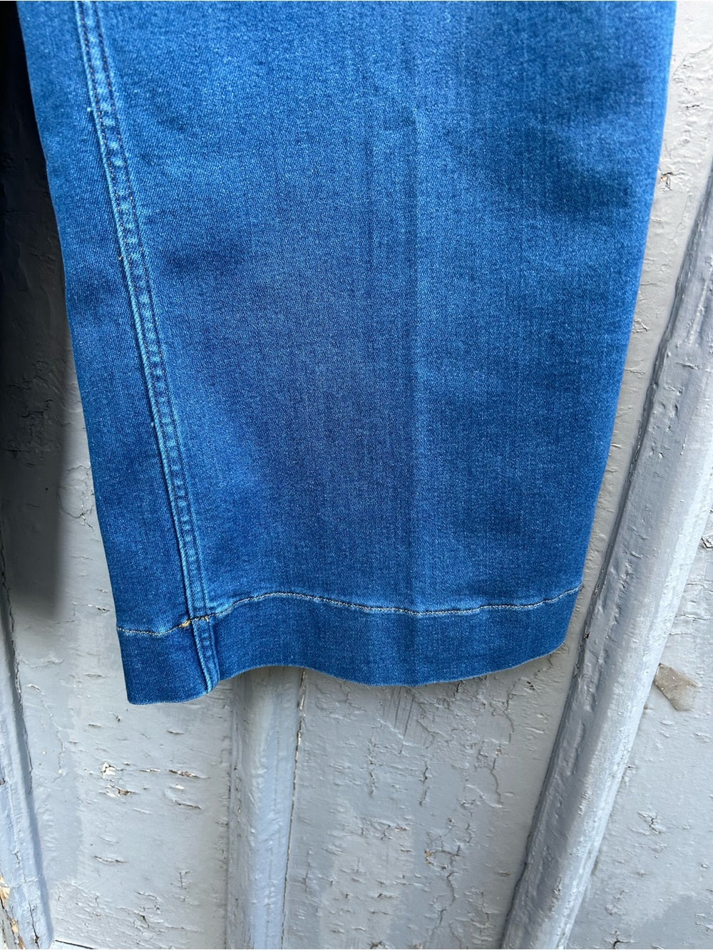 Spanx Wide Leg Cropped Jeans, BNWT, size Large