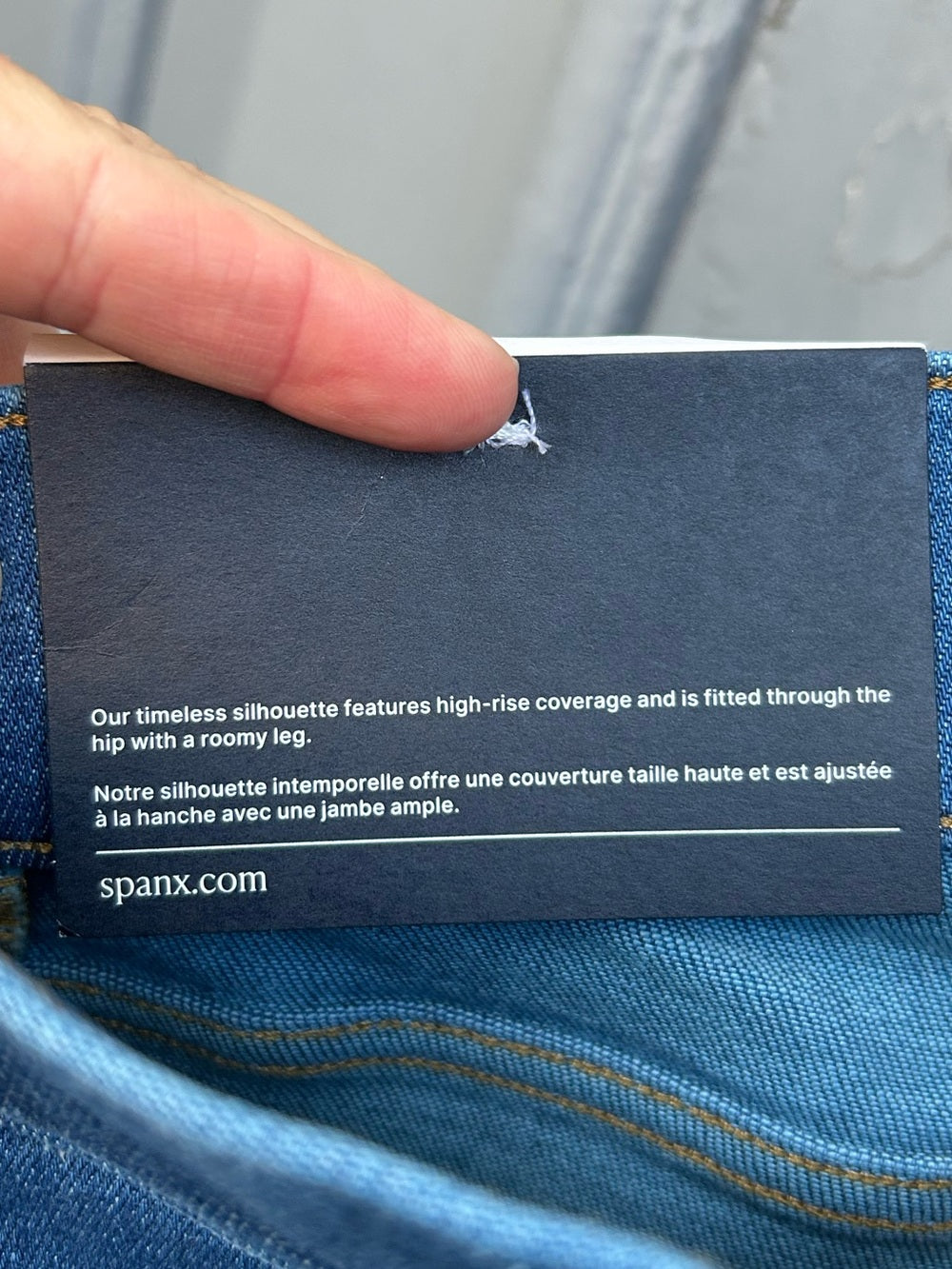 Spanx Wide Leg Cropped Jeans, BNWT, size Large