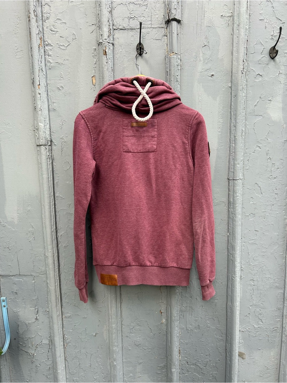 Naketano Poets Choice Assymetric Sweatshirt, size M