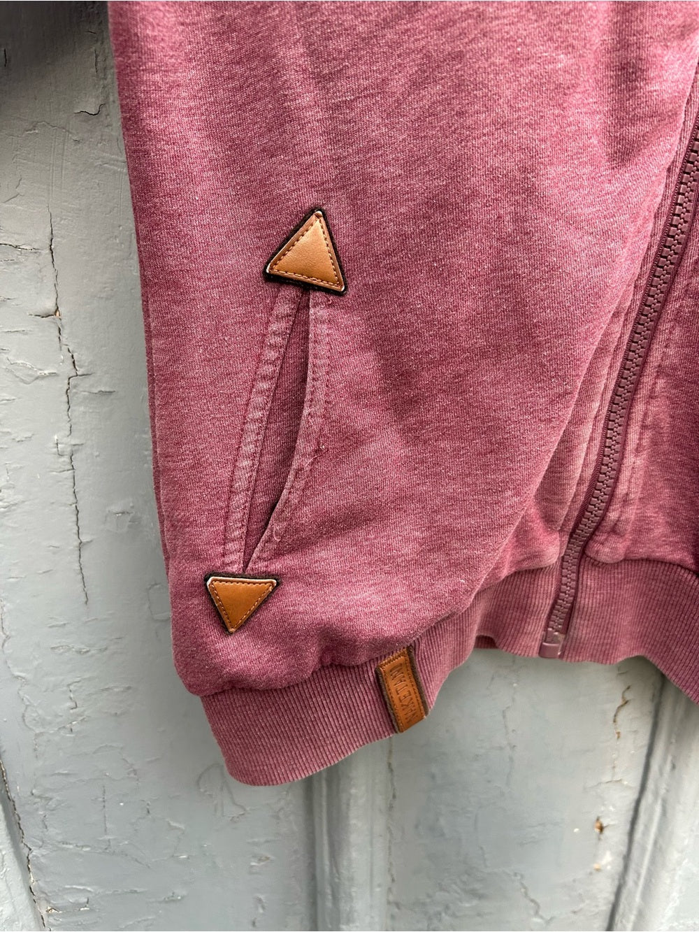 Naketano Poets Choice Assymetric Sweatshirt, size M