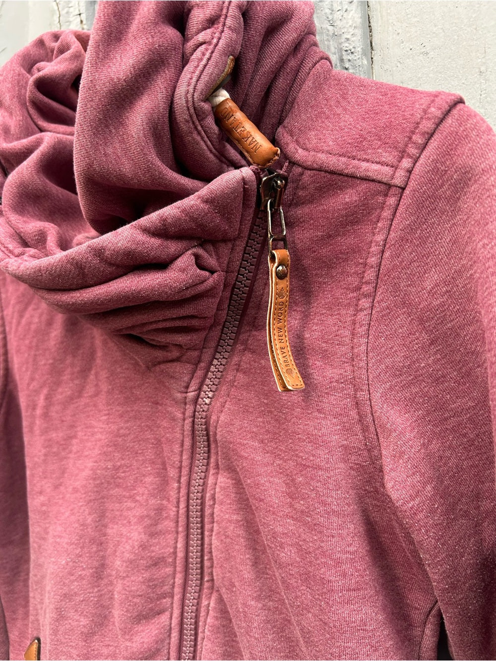Naketano Poets Choice Assymetric Sweatshirt, size M