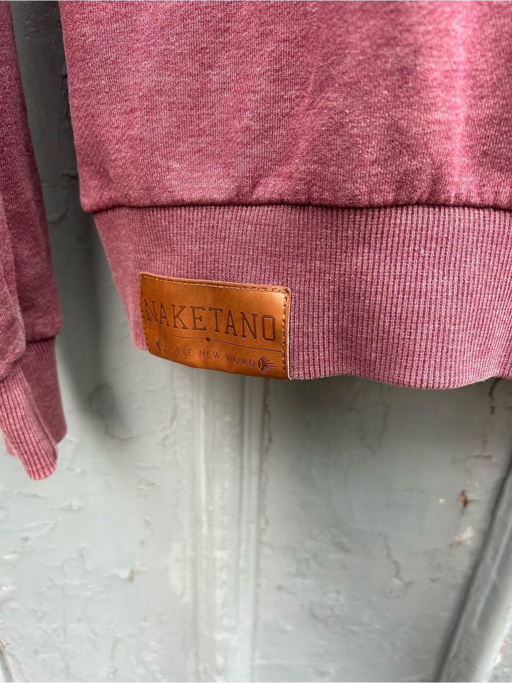 Naketano Poets Choice Assymetric Sweatshirt, size M