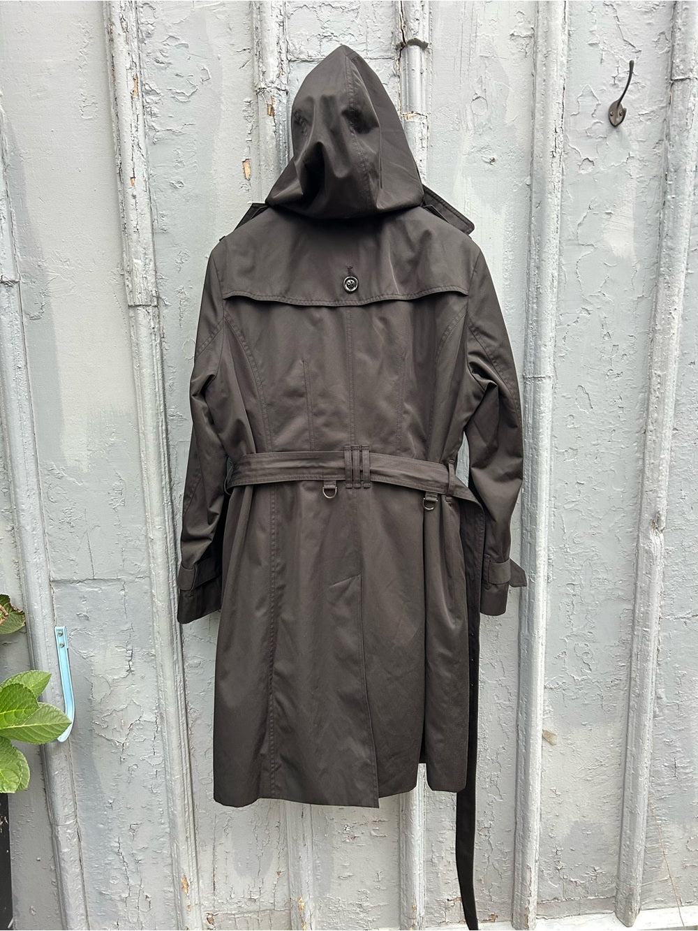 London Fog Black Heritage Trench (3 in 1), size XL