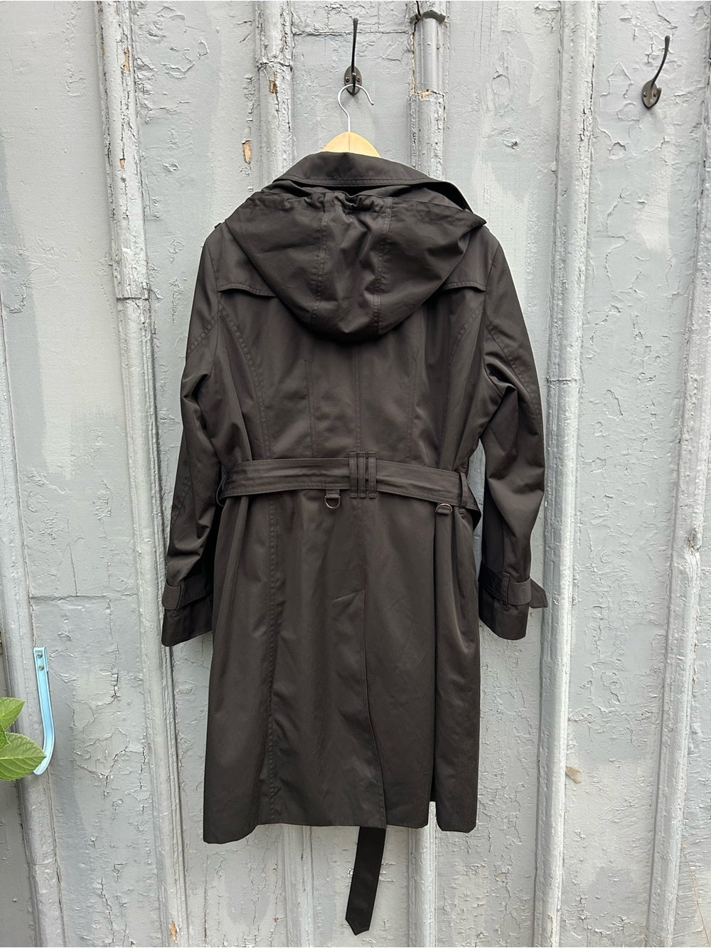 London Fog Black Heritage Trench (3 in 1), size XL