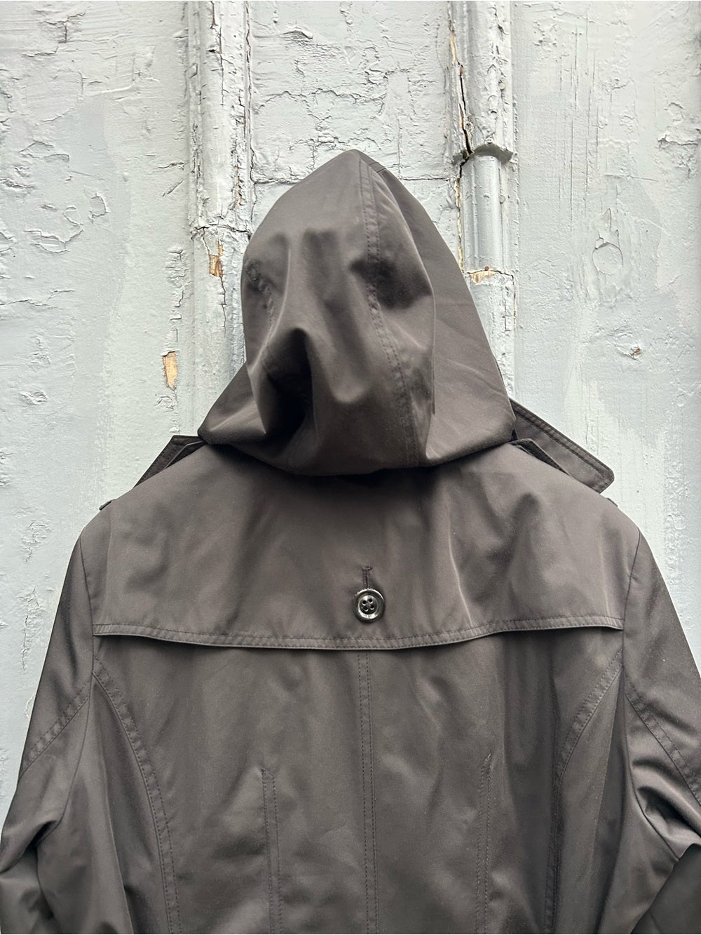 London Fog Black Heritage Trench (3 in 1), size XL