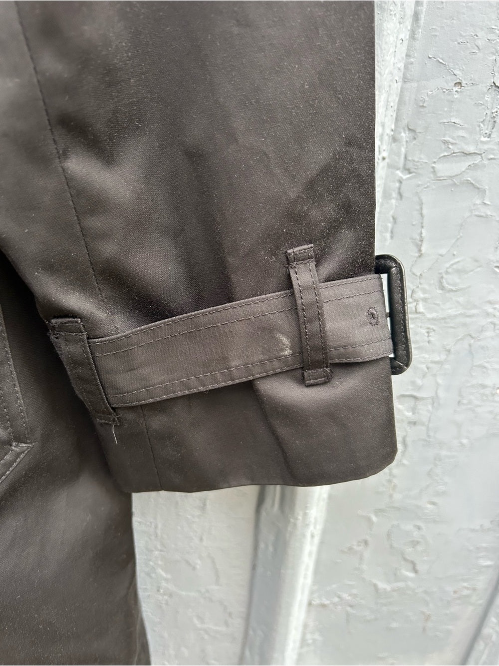 London Fog Black Heritage Trench (3 in 1), size XL