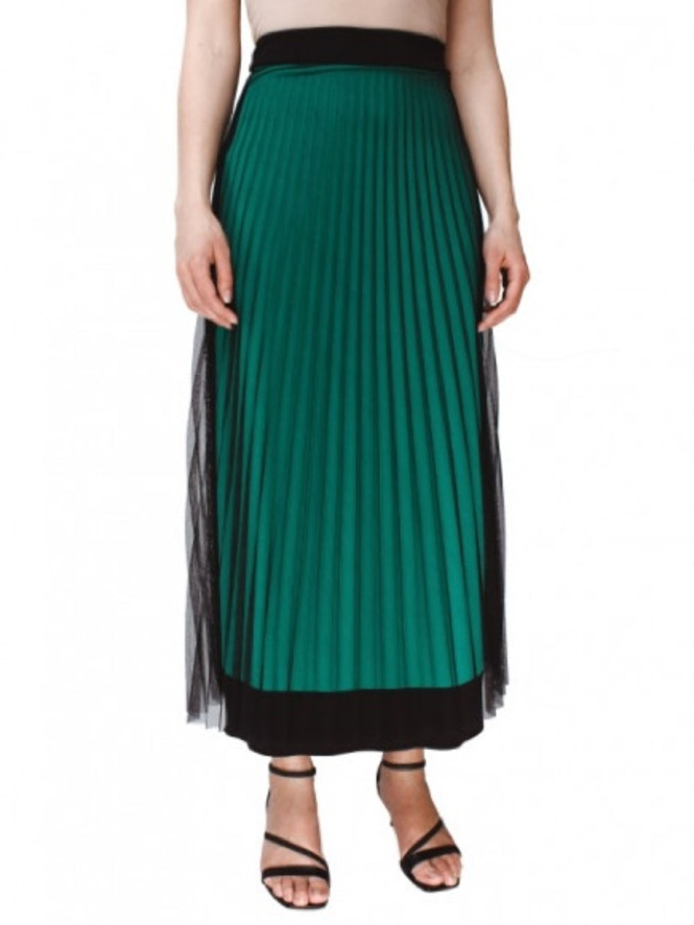 Valtusi green & Black Tulle Skirt, size XXXL (CAN XL)