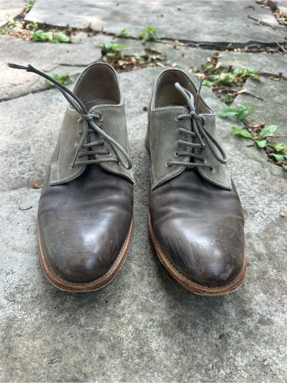 NDC Made by Hand Leather Derby Shoe, size 8.5