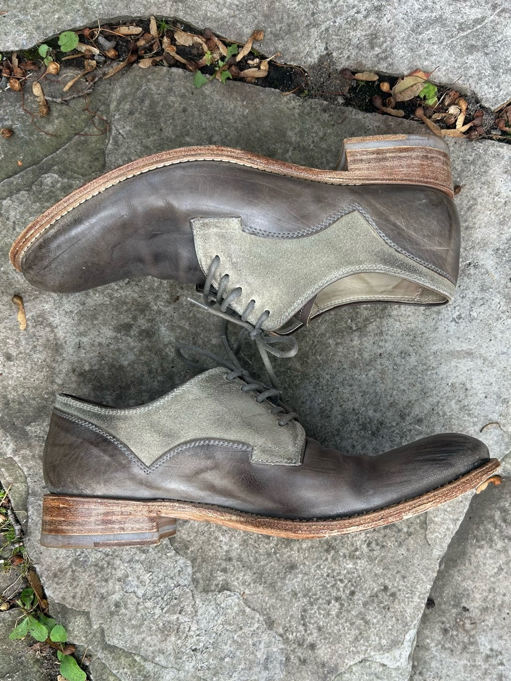 NDC Made by Hand Leather Derby Shoe, size 8.5