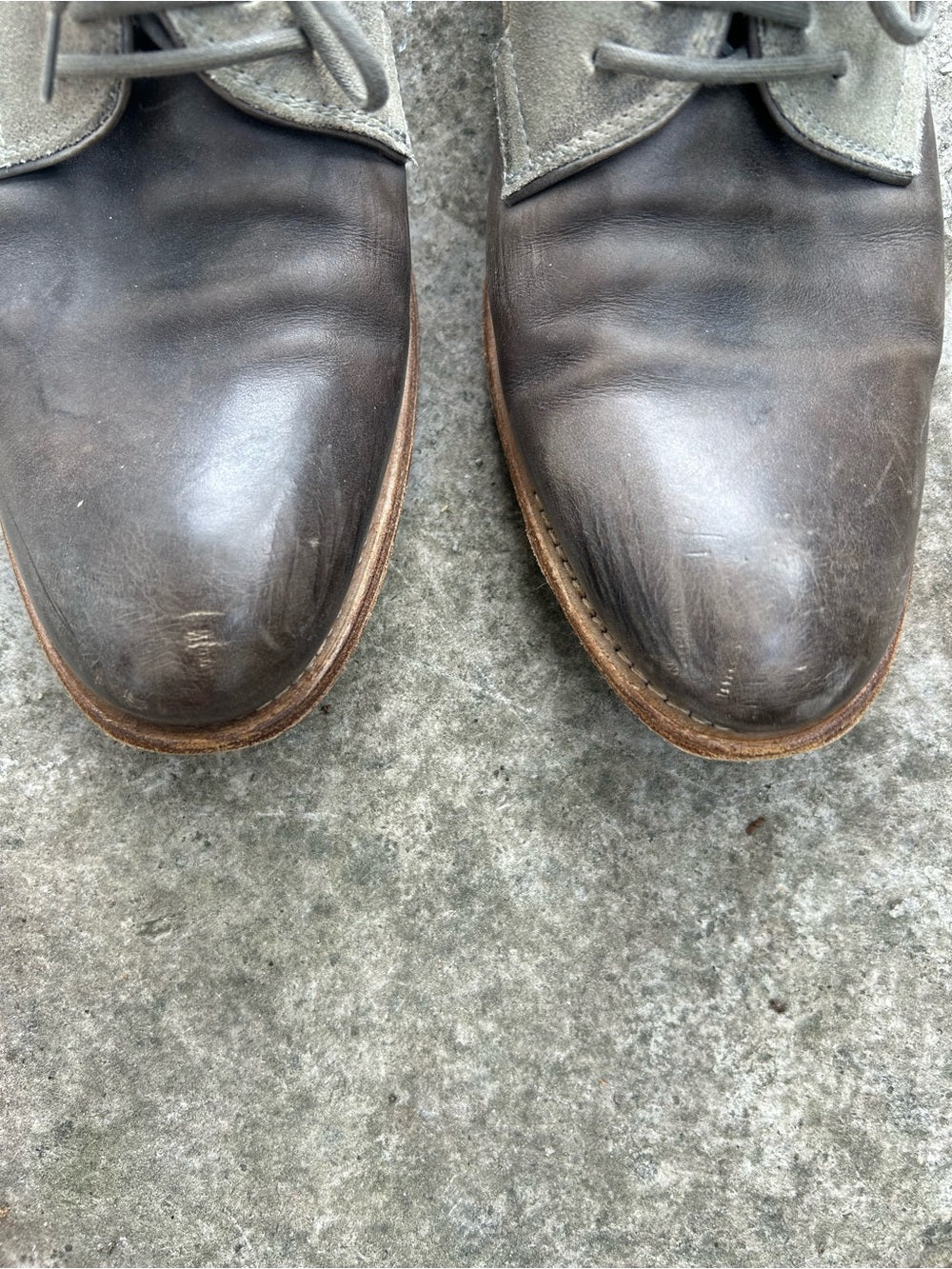 NDC Made by Hand Leather Derby Shoe, size 8.5