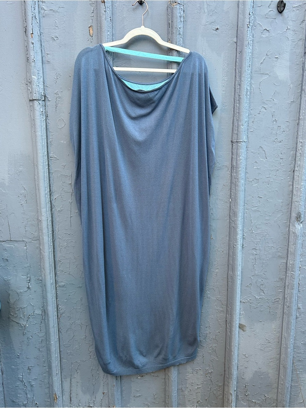 Oblique Creations knit blue Dress, size “2” (an oversized M/L)