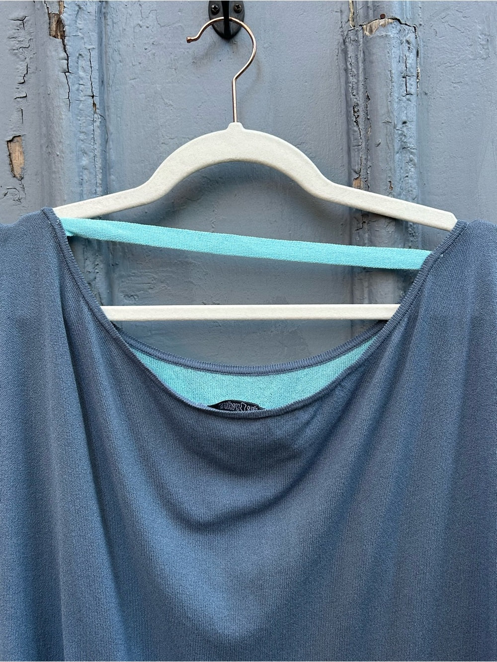 Oblique Creations knit blue Dress, size “2” (an oversized M/L)
