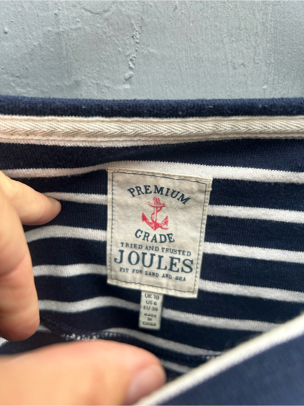 Joules Mariner long sleeve tee, size 6