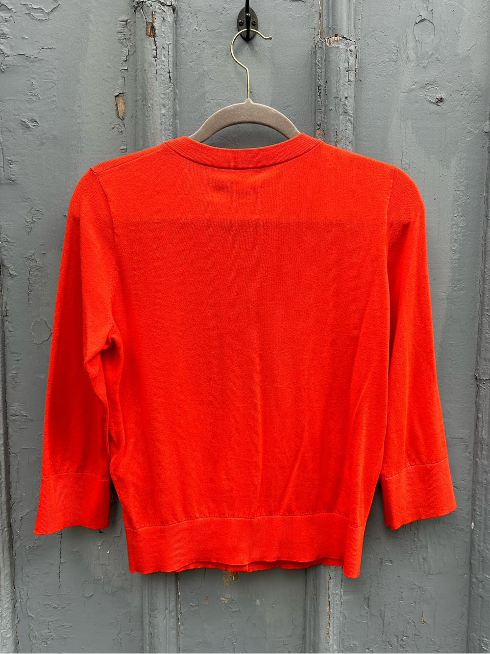 Kate Spade Orange jewelled Cardigan, size M