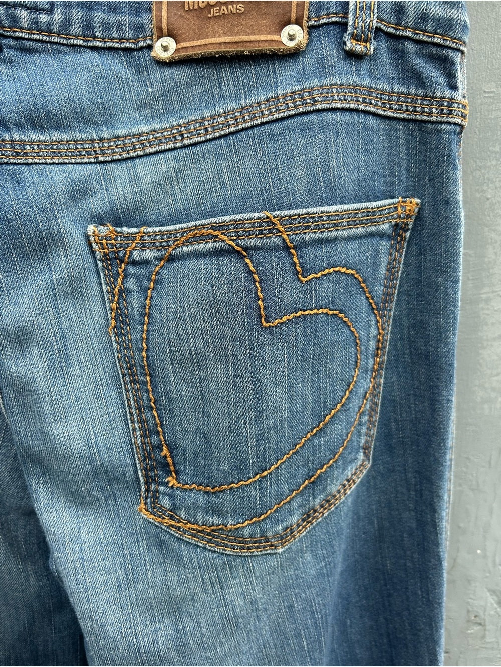 Moschino Straightleg Jeans, size 32