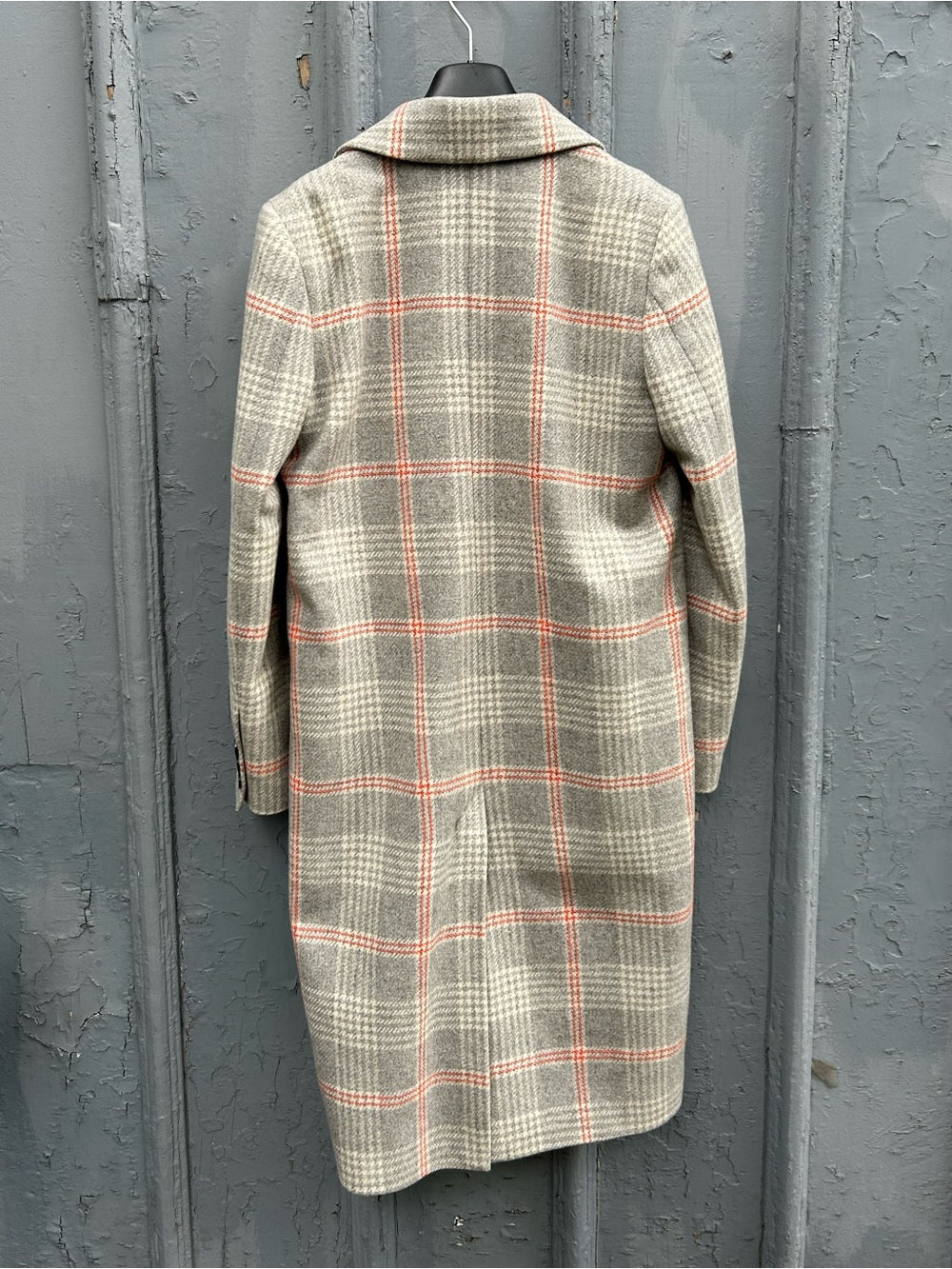 Tiger of Sweden Aloe Grey Plaid Wool Jacket, size 34 (approx US 6)