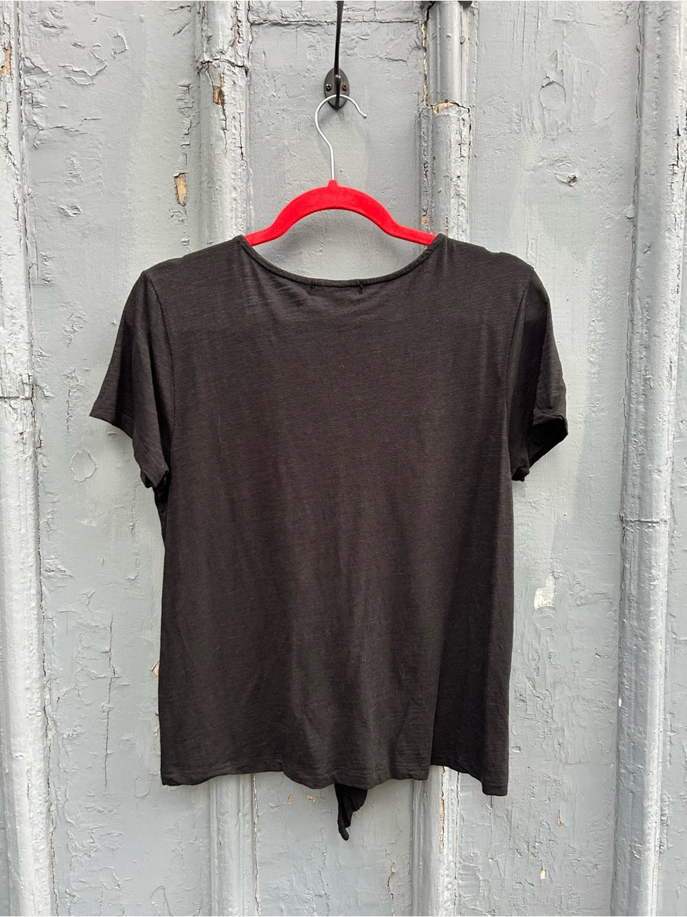 Sanctuary Black Button front v neck, size S