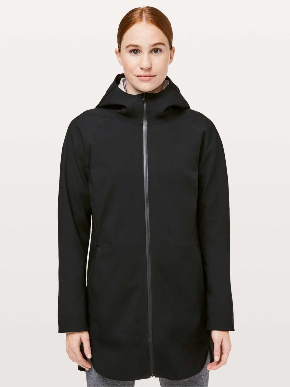 Lululemon Glyde Along Soft Shell Rain Coat, size 6