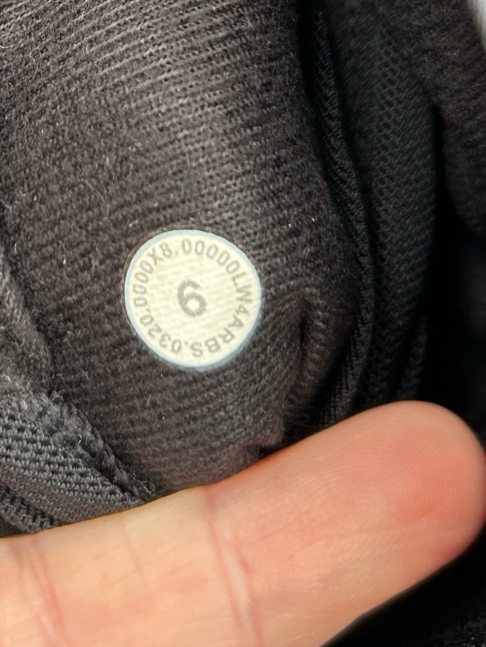 Lululemon Glyde Along Soft Shell Rain Coat, size 6