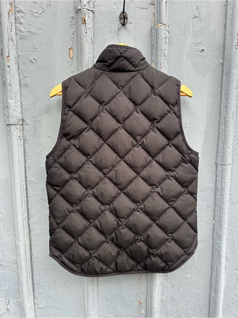 J Crew Black Excursion Quilted Vest, size M