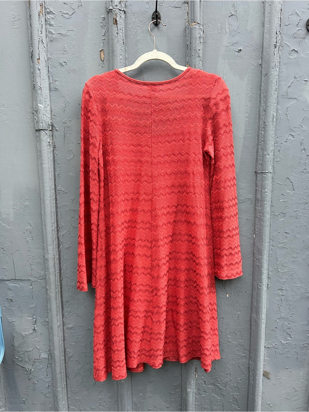 M MISSONI Orange Chevron Knit dress, Small