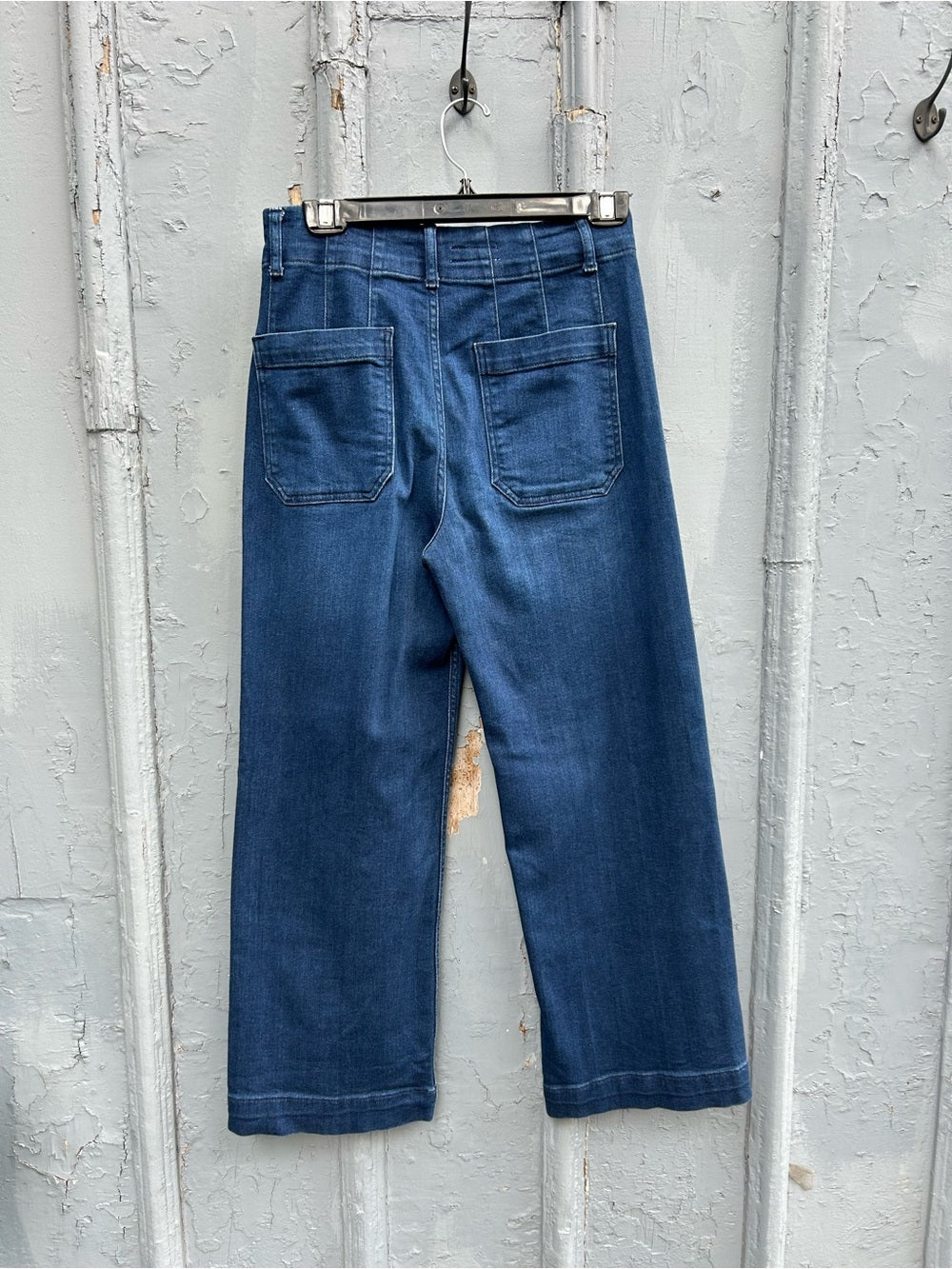 Anthropologie Pilcro Skipper Wideleg Denim Jeans, size 26