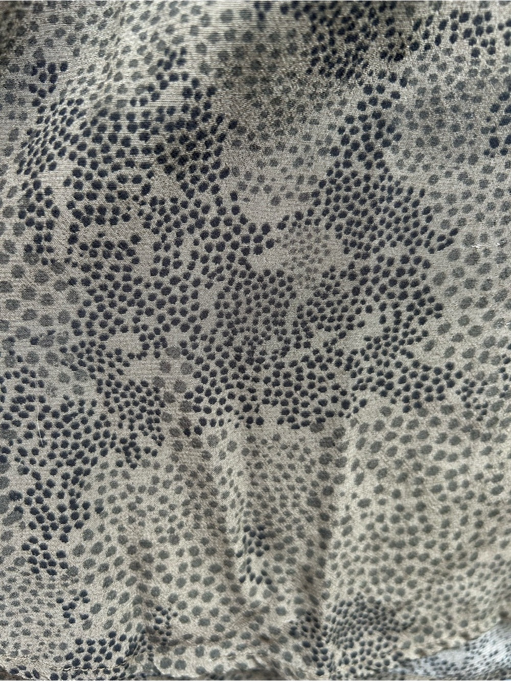 Rails Olive Indi Animal print blouse, size Large
