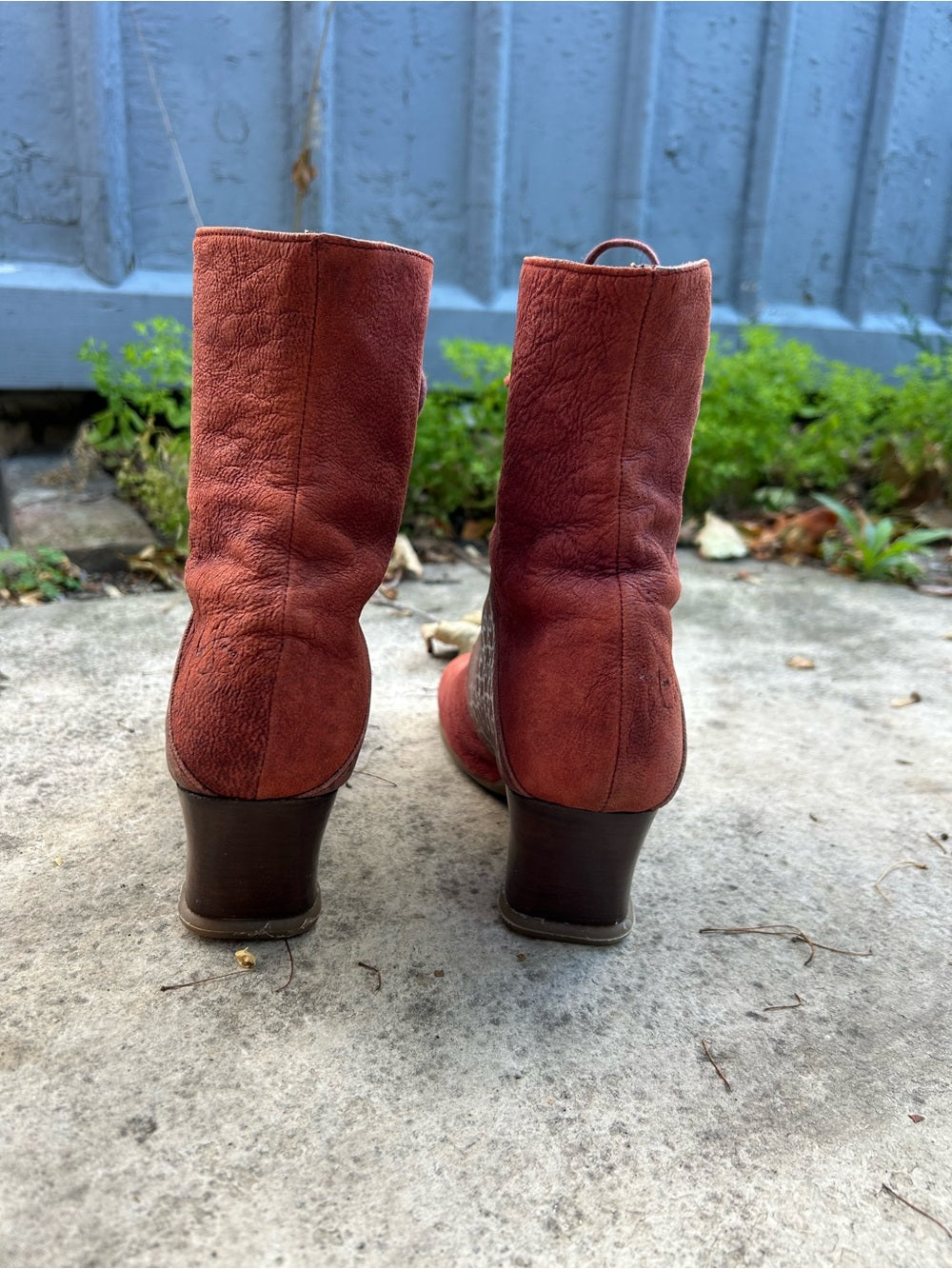John Fluevog Operetta Marietta Burgundy Boots, size 7