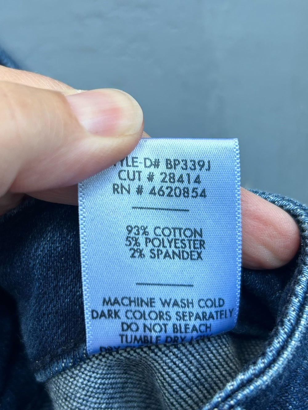 Just Black Denim blue Sailor Pants, size 29