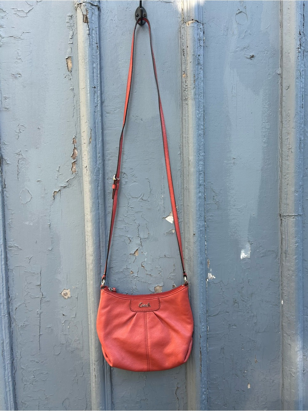 Coach Orange Ashley Crossbody Bag