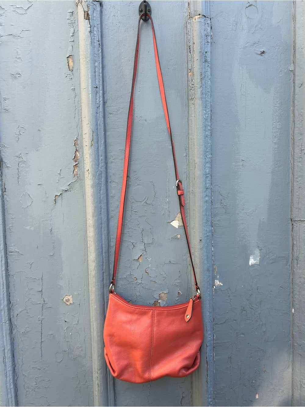 Coach Orange Ashley Crossbody Bag