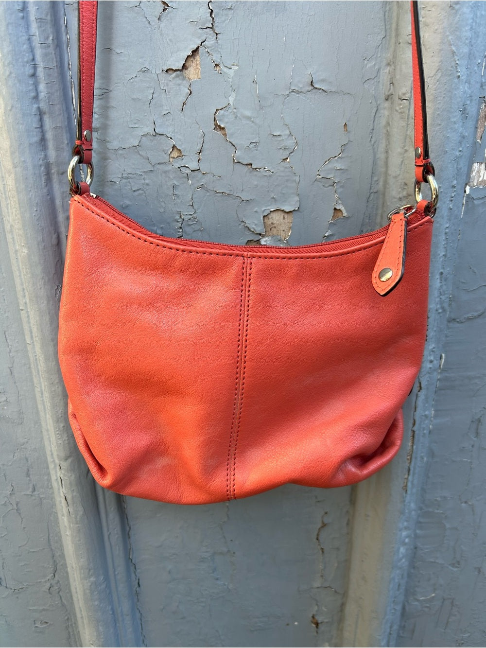 Coach Orange Ashley Crossbody Bag