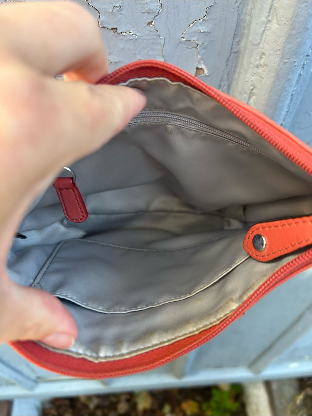 Coach Orange Ashley Crossbody Bag