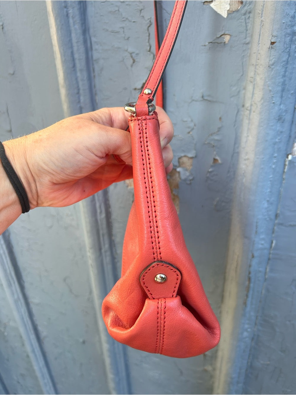 Coach Orange Ashley Crossbody Bag